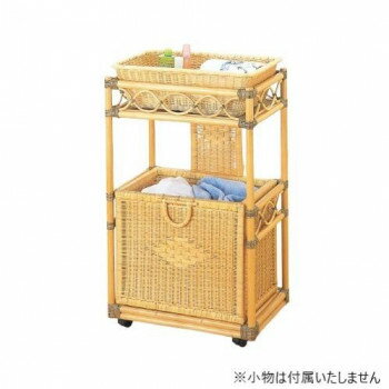 今枝商店 Romantic Rattan 籐ランドリーボックス E83【メーカー直送：代金引換不可：同梱不可】【北海道・沖縄・離島は配達不可】