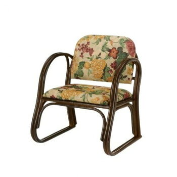 今枝商店 Romantic Rattan 籐思いやり座椅子 ミドルタイプ S109B【メーカー直送：代金引換不可：同梱不可】【北海道・沖縄・離島は配達不可】