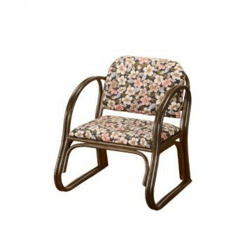 今枝商店 Romantic Rattan 籐思いやり座椅子 ミドルタイプ S212B【メーカー直送：代金引換不可：同梱不可】【北海道・沖縄・離島は配達不可】