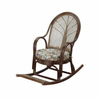 今枝商店 Romantic Rattan 籐ロッキングチェアー S338B【メーカー直送：代金引換不可：同梱不可】【北海道・沖縄・離島は配達不可】