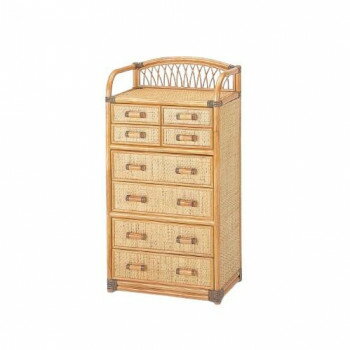 今枝商店 Romantic Rattan 籐チェスト 8杯タイプ W702【メーカー直送：代金引換不可：同梱不可】【北海道・沖縄・離島は配達不可】