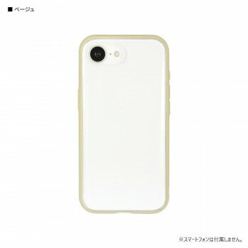 IIIIfit Clear iPhone16e 対応 ケース ベージュ IFT-178BE【メーカー直送：代金引換不可：同梱不可】【北海道・沖縄・離島は配達不可】