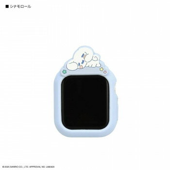 樂天商城 - サンリオキャラクターズ Apple Watch 41/40mm 対応シリコンケース シナモロール SANG-543CN【メーカー直送：代金引換不可：同梱不可】【北海道・沖縄・離島は配達不可】