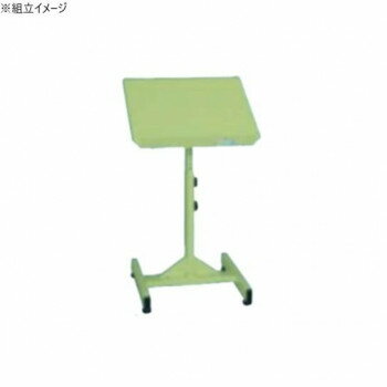 サカエ サポートスタンド移動式 500×400×690mm グリーン 抗菌粉体塗装 TS-54A【メ...
