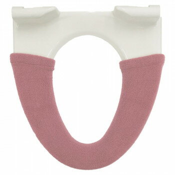 カラーショップ 洗浄暖房便座カバー スモークピンク　ヨコズナクリエーション【メーカー直送：代金引換..