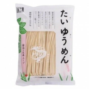 鳥志商店 たいゆうめん 醤油×生姜 107g TSS 10袋セット【メーカー直送：代金引換不可：同梱不可】【北海道・沖縄・離島は配達不可】