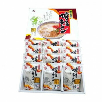 鳥志商店 博多ラーメン 12食(ラー麦) ギフトセット 1404g C-35【メーカー直送：代金引換不可：同梱不可】【北海道・沖縄・離島は配達不可】