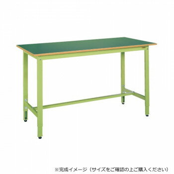サカエ 軽量高さ調整作業台TKK9 サカエリューム天板 900×900×900mm グリーン TKK9-099F【メーカー直送：代金引換不可：同梱不可】【北海道・沖縄・離島は配達不可】(4.0)