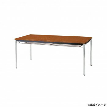 藤沢工業(TOKIO)　ミーティングテーブル　TDW-1875TM チーク【メーカー直送：代金引換不可：同梱不可】【北海道・沖縄・離島は配達不可】