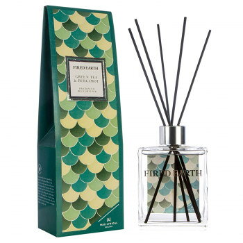 FIRED EARTH ディフューザー180ml グリーンティー＆ベルガモット WLFE2202【メーカー直送：代金引換不可：同梱不可】【北海道・沖縄・離島は配達不可】