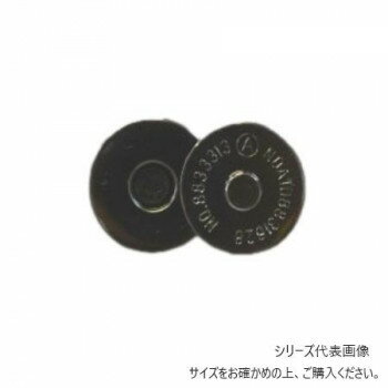 INAZUMA イナズマ 足折れマグネットボタン 4ヶ入 約φ14mm 座金付き ブラックニッケル AK-38-14BN【メーカー直送：代金引換不可：同梱不可】【北海道・沖縄・離島は配達不可】