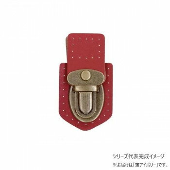 INAZUMA イナズマ 合皮縫付けホック アンティークゴールド 103 薄アイボリー BA-38A【メーカー直送：代金引換不可：同梱不可】【北海道・沖縄・離島は配達不可】