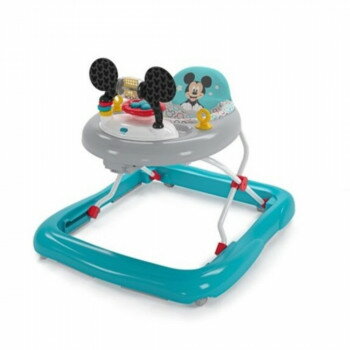 ディズニー ミッキーマウス タイニートレック 歩行器 ベビーウォーカー 12824【メーカー直送：代金引換..