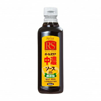 ポールスタア RS中濃ソース 500ml×12本【メーカー直送：代金引換不可：同梱不可】【北海道・沖縄・離島..
