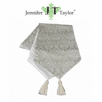 ジェニファーテイラー ハルノグレー テーブルランナー Haruno-GR 32810TR【メーカー直送：代金引換不可：同梱不可】【北海道・沖縄・離島は配達不可】