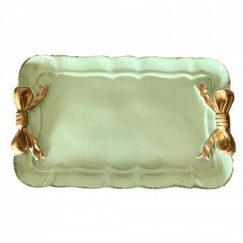 ヴィヴィアン リボントレー(小) グリーン 54916TY-GN【メーカー直送：代金引換不可：同梱不可】【北海..