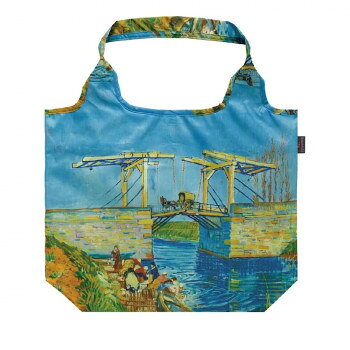 名画クーラーエコバッグ ゴッホ 「アルルの跳ね橋」 AE-01526【メーカー直送：代金引換不可：同梱不可】【北海道・沖縄・離島は配達不可】