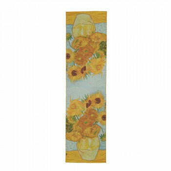 名画ストール ゴッホ 「ひまわりII」 AU-01513【メーカー直送：代金引換不可：同梱不可】【北海道・沖縄・離島は配達不可】