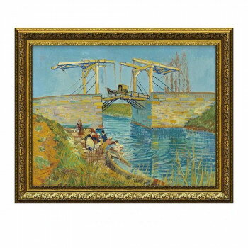 楽天市場】ゴッホ アルルの跳ね橋（壁紙・装飾フィルム｜インテリア