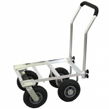 アルミス アルミ前輪自在キャリー AK-46【メーカー直送：代金引換不可：同梱不可】【北海道・沖縄・離島は配達不可】