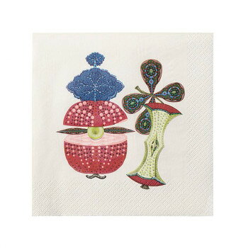 （A） Iittala タイカ ペーパーナプキン サト レッド 1070699【メーカー直送：代金引換不可：同梱不可】【北海道・沖縄・離島は配達不可】