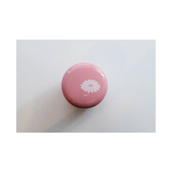 茶道具　中棗(ナツメ) カラー 内蓋付き 絵付き　花(ピンク)【メーカー直送：代金引換不可：同梱不可】【北海道・沖縄・離島は配達不可】