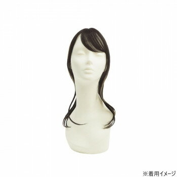 プリシラ ちょびっと白髪かくし ロング ナチュラルブラックハイメッシュ ST-012L-2NHM【メーカー直送：代金引換不可：同梱不可】【北海道・沖縄・離島は配達不可】