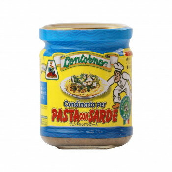 Contorno コントルノ フェンネルといわしのソース 195g×12個 658-004【メーカー直送：代金引換不可：同梱不可】【北海道・沖縄・離島は配達不可】
