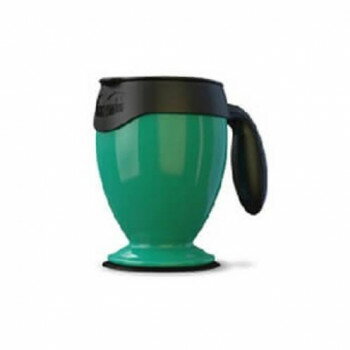 ※パッケージ、デザイン等は予告なく変更される場合があります。※画像はイメージです。商品タイトルと一致しない場合があります。横から押しても倒れませんが、取っ手を持って上に持ち上げると、スッとテーブルから離れる不思議なマグカップです。PCデスクにマグカップを置いている方にオススメです面白アイデアグッズです。ダブルウォール構造(二重構造)+フタ付きで、保温・保冷効果UP。土に還る環境にやさしいエコな素材を使用しています。底面の吸盤がコースター代わりになる構造ですので、コースターが不要です。【注意】※色はお使いのモニタによりイメージが異なる場合がございます。※平らで滑らかな、吸盤の付くデスクでの使用を目的に設計されています。また、紙などがデスクと底面の間に挟まっていると倒れますのでご注意ください。※食洗機で洗浄する際は、アウターカップと、インナーカップを分解してください。吸盤の付いたアウターカップは食洗機では洗浄しないでください。※分解する際は、底面のツメを両手の親指で内側に押し、アウターカップを取り外します。ツメはかなり硬くなっておりますので、取扱説明書に記載されている方法で取り外してください。※水で丸洗いする際、インナーカップとアウターカップの隙間に水や洗剤が入ることがございます。水でしっかりすすいで乾燥させるか、またはインナーカップとアウターカップを分解し、洗浄してください。※保管の際は、底面の吸盤の変形を避けるため、付属のカバーを取り付けて保管してください。※商品のデザインや箱のイメージは、メーカーの都合により予告なく変更される場合がございます。サイズ104×158×136mm個装サイズ：15.6×15.4×11cm重量288g(本体:260g、フタ:28g)個装重量：400g素材・材質ポリプロピレン、シリコーン樹脂、TPR樹脂仕様容量:470ml耐熱温度:140度生産国台湾広告文責:株式会社ホームセンターセブンTEL:0978-33-2811※パッケージ、デザイン等は予告なく変更される場合があります。※画像はイメージです。商品タイトルと一致しない場合があります。fk094igrjs