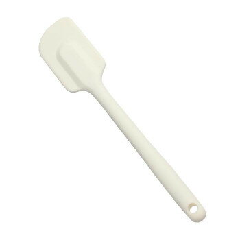 ユーロキッチン eurokitchen 一体型シリコンスパチュラ スタンダード 中 白【メーカー直送 ...