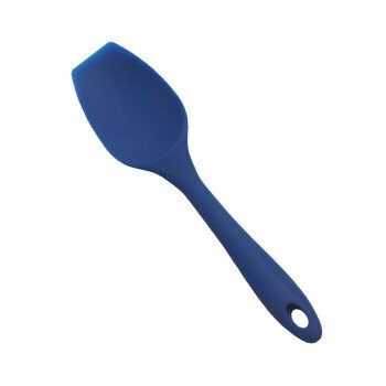 ユーロキッチン eurokitchen 一体型ホールシリコンスクープ(スプーン型スパチュラ) 大 青 ...