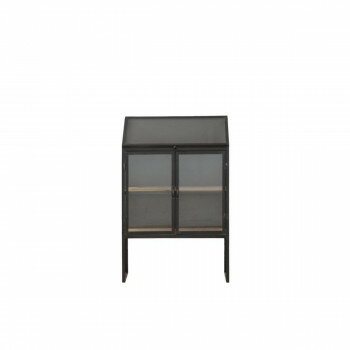 東馬(TOHMA) UP 146 マカロニ キャビネット BK ブラック 54044080【メーカー直送：代金引換不可：同梱不可】【北海道・沖縄・離島は配達不可】