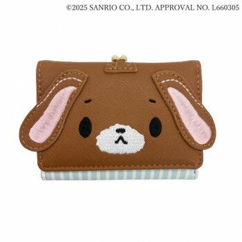 サンリオ シュガーバニーズ 口金財布 MK1A-2SI(くろうさ)【メーカー直送：代金引換不可：同梱不可】【北海道・沖縄・離島は配達不可】