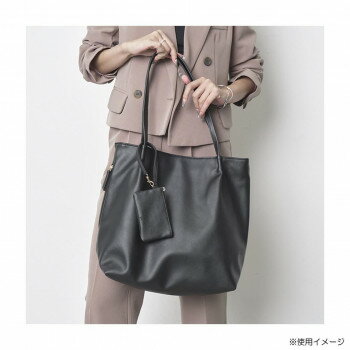 DOT＆STRIPE ポーチ付きトート 019 ブラック AJ-23463【メーカー直送：代金引換不可：同梱不可】【北海道・沖縄・離島は配達不可】