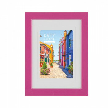 ケイティフレーム 2L判 ピンク 100-670【メーカー直送：代金引換不可：同梱不可】【北海道・沖縄・離島は配達不可】