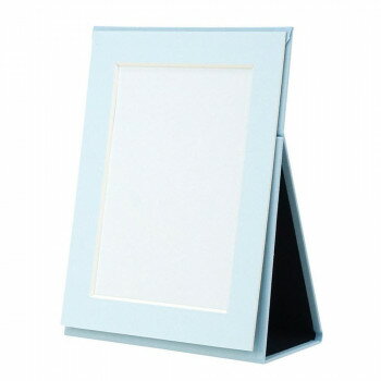 ポータブルフォトフレーム 2L判タテ ライトブルー 106-941【メーカー直送：代金引換不可：同梱不可】【北海道・沖縄・離島は配達不可】