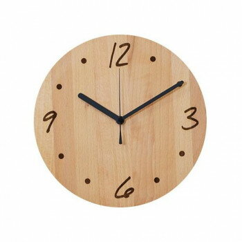 Latree ラトレ TIME タイム ウォールクロック 丸moji ♯BE ビーチ PL1TIM-0041250-BEOL【メーカー直送：代金引換不可：同梱不可】【北海道・沖縄・離島は配達不可】
