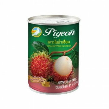 ピジョン ランブータンのシロップ漬け 565g 24個セット【メーカー直送：代金引換不可：同梱不可】【北海道・沖縄・離島は配達不可】