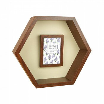 六角BOX(L判フレーム付)BR×BE 106526【メーカー直送：代金引換不可：同梱不可】【北海道・沖縄・離島は配達不可】