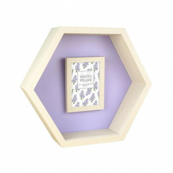 六角BOX(L判フレーム付)NL×PU 106527【メーカー直送：代金引換不可：同梱不可】【北海道・沖縄・離島は配達不可】