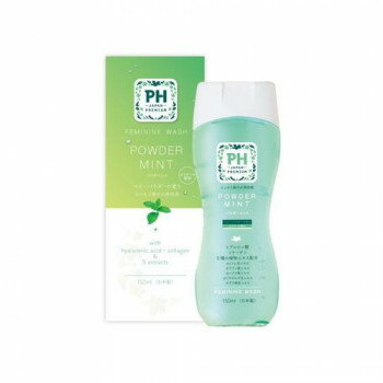 PH JAPAN PREMIUM フェミニンウォッシュ パウダーミント 150ml【メーカー直送：代金引換不可：同梱不可】【北海道・沖縄・離島は配達不可】