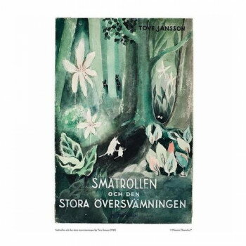 MOOMIN ムーミン ポスター 100×70cm The Moomins and the Great Flood ATC040017【メーカー直送：代金引換不可：同梱不可】【北海道・沖縄・離島は配達不可】