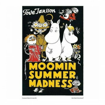 MOOMIN ムーミン ポスター 100×70cm Moominsummer Madness ATC040029【メーカー直送：代金引換不可：同..