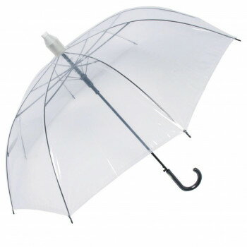 中谷 傘 ぬれないンブレラ ビニール ブラック 65cm 先端 防水カバー付き スライドカバー 114-032【メーカー直送：代金引換不可：同梱不可】【北海道・...