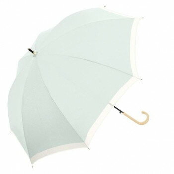 中谷 傘 UVオーガンジーバイカラー ミントグリーン Parasol 長傘 915-061【メーカー直送：代金引換不可：同梱不可】【北海道・沖縄・離島は配達不可】