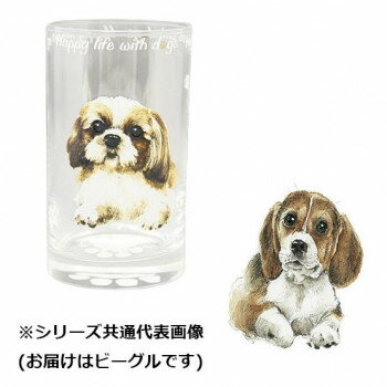 Rakuten - わんコレ ガラスタンブラー ビーグル wa-gt-S19【メーカー直送：代金引換不可：同梱不可】【北海道・沖縄・離島は配達不可】
