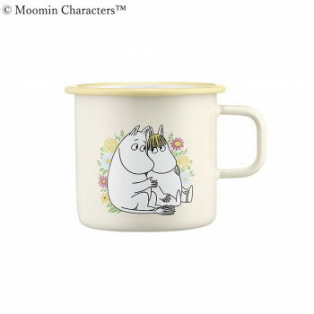 樂天商城 - MOOMIN ムーミン マグ 550ml Flowers ペールイエロー ムーミンとスノークのおじょうさん MRA060412【メーカー直送：代金引換不可：同梱不可】【北海道・沖縄・離島は配達不可】