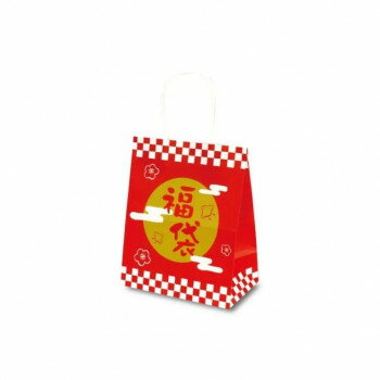 自動紐手提袋 T-2 ふくまる 1205 25枚【メーカー直送：代金引換不可：同梱不可】【北海道・沖縄・離島は配達不可】