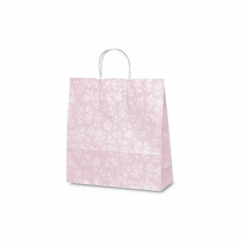 自動紐手提袋 T-6 カレン(ピンク) 1602 50枚【メーカー直送：代金引換不可：同梱不可】【北海道・沖縄・離島は配達不可】