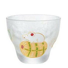 めでた干支 盃 6014・子【メーカー直送：代金引換不可：同梱不可】【北海道・沖縄・離島は配達不可】